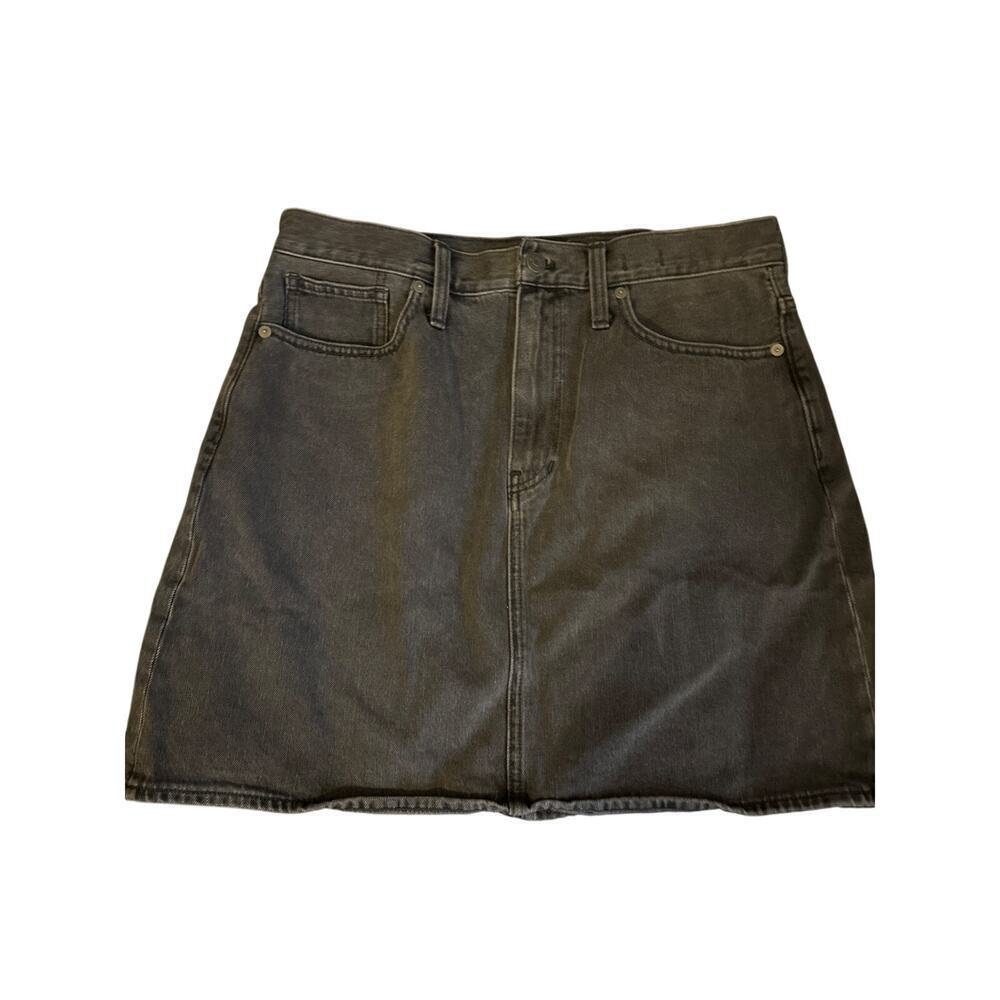 MADEWELL DENIM SKIRT “RIGID DENIM A-LINE “ size 30